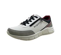 Bugatti Sportliche Schnürschuhe für Herren, weiß, Größe 44 EU