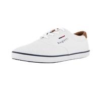 Bugatti Sportliche Schnürschuhe für Herren, weiß, Größe 45 EU
