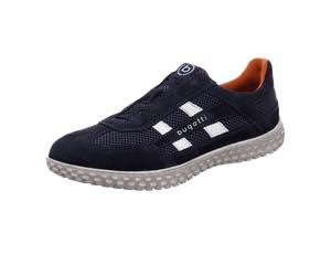 Bugatti Sportliche Slipper für Herren, blau, Größe 44 EU