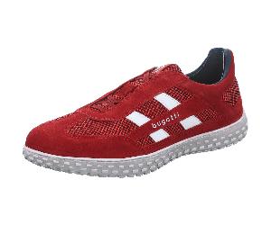 Bugatti - Sportlicher Slipper mittelrot - Gr. - 40