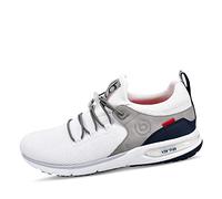 bugatti Herren Sneaker 'Numbis' navy / grau / dunkelrot / offwhite, Größe 47 navy / grau / dunkelrot / offwhite