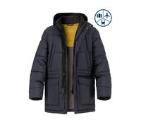 bugatti Steppjacke Herren Stehkragen Mikrofaser blau, 50 (M)