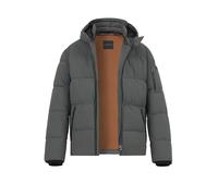 bugatti Steppjacke Herren Stehkragen Mikrofaser grau, 48 (S)