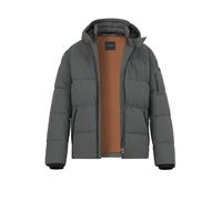 bugatti Steppjacke Herren Stehkragen Mikrofaser grau, 56 (XXL)