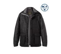 bugatti Steppjacke Herren Stehkragen Mikrofaser schwarz, 48 (S)