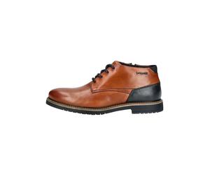 Bugatti Stiefelette Leder Cognac - 42