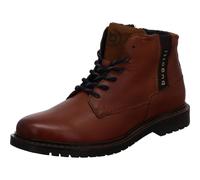 bugatti Stiefelette Veda Evo für Herren in Cognac Braun mit Wechselfußbett als Businessschuh. braun Gr. 44