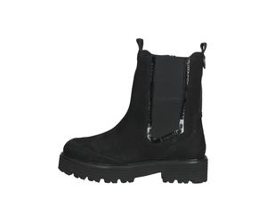 Bugatti Stiefelette Veloursleder/Textil Schwarz - 37