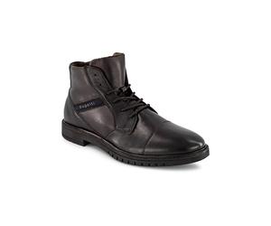 bugatti Stiefeletten Herren Glattleder braun, 46 (11)