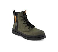 bugatti Herren Pallario comfort Stiefel, Grün, 45 EU