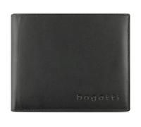 bugatti Super Slim Geldbörse RFID Schutz Leder 9 cm schwarz