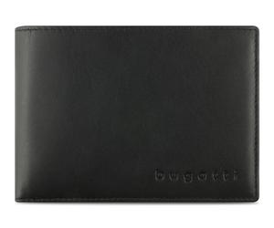 bugatti Super Slim Wallet Horizontal With Flap Black