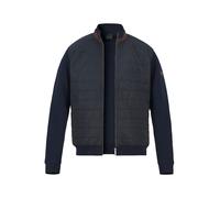 bugatti Sweatjacke Herren Stehkragen Baumwolle blau, XXL