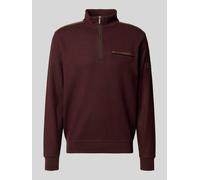 Bugatti Sweatshirt Herren aubergine, M
