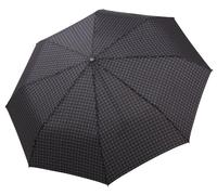 BUGATTI Taschenschirm Gran Turismo Carbon - Sportlicher High-Tech Regenschirm - Auf-Zu Automatik - Für besten Schutz - Schwarz