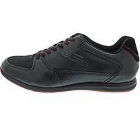 bugatti Herren Sneaker, Männer Schnürer,schnürschuhe,Halbschuhe,Freizeitschuhe,Schnuerschuhe,Schnuerer,straßenschuhe,schwarz (1000),40 EU / 6 UK