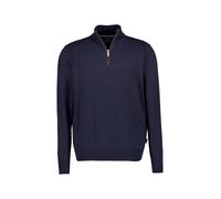 bugatti Herren Pullover Troyer Stehkragen Kaschmir-Anteil Regular Fit