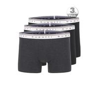 bugatti Trunks Herren Baumwolle grau, 6 (L)