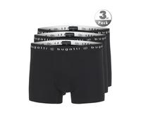 bugatti Trunks Herren Baumwolle schwarz, 8 (XXL)