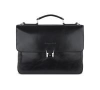 Bugatti - Üb-Aktenmappe Romano Aktentasche Medium Schwarz Schwarz - Gr. - L