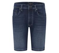Bugatti Herren Jeansshorts Modern Fit 5‑Pocket Blau Größe 48