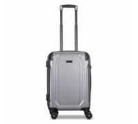 bugatti Valencia 4 Rollen Kabinentrolley S 55 cm silberfarben