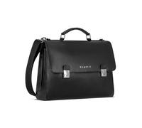 BUGATTI Valencia Aktentasche Herren Größe L | Arbeitstasche aus Leder mit 2-Hauptfächern, Handy und Laptopfach, Reißverschlussfach - Messenger Bag | 40cm x 13cm x 28.5cm