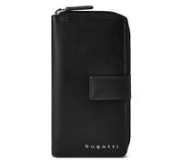 bugatti Valencia Geldbörse RFID Schutz Leder 19 cm schwarz