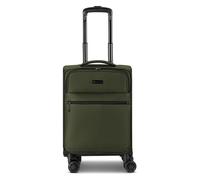 bugatti Valencia Soft 4 Rollen Kabinentrolley S 55 cm mit Dehnfalte grün