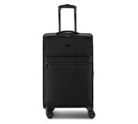 bugatti Valencia Soft 4 Rollen Trolley M 65 cm mit Dehnfalte schwarz