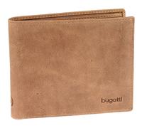 bugatti Volo große Herren Scheintasche mit Klappe aus echtem Leder, in Cognac