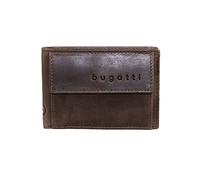 bugatti Volo Mini Leder Geldbörse Herren Portemonnaie Geschenkbox - Braun