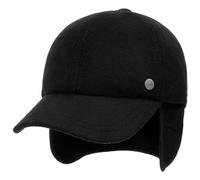 Bugatti Windstopper Gore Cap Basecap Baseballcap Wintercap Outdoorcap Damen/Herren - Made in The EU Hinten geschlossen, mit Schirm, Schirm Herbst-Winter Herbst Winter - M (56-57 cm) schwarz