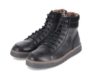 Bugatti Winterboots - Gr. 43 - Schwarz - Leder