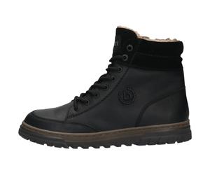 Bugatti Winterstiefel AUE50 (Lederstiefel) schwarz Herren, Größe Euro (US) 43