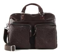 bugatti Woven Weekender Darkbrown