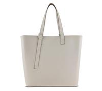 Bugatti Fashion Shopper Zita – großer Shopper mit Magnetverschluss aus Kunstleder, Beige