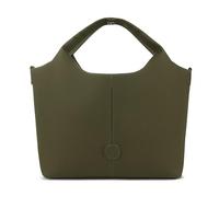 Bugatti Damen Shopper Zoe – Bag-in-Bag, Kunstleder, große Handtasche – Olive