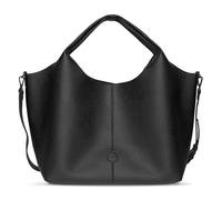 bugatti Zoe großer Damen Shopper, geräumige Bag-in-Bag Handtasche aus Kunstleder, schwarz