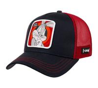 Tracker Kappe Herren Looney Tunes, Cap Herren, Bugs Bunny, Anti-Reizung, Schwarz, Einheitsgröße
