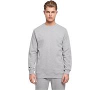 Build Your Brand Rundhals Sweatshirt Basic BYBB003 Heather Grey S