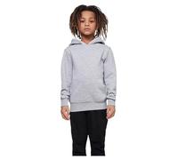 BY117 Build Your Brand BASIC Kinder Kapuzen Sweatshirt Heather Grey 158/164