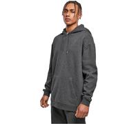 Build Your Brand Herren BB006-Basic Oversize Hoody Kapuzenpullover, Charcoal, 5XL