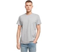 Build Your Brand Basic T-Shirt, Heather Grey, 4XL