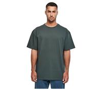 Build Your Brand Herren T-Shirt BY102 Heavy Oversize Tee Baumwolle Flaschengrün L