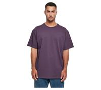 Build Your Brand Herren-T-Shirt BY102-Heavy Oversize Tee, Baumwolle, Oversized Fit, Dunkel violett L