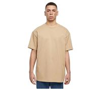 Build Your Brand Herren T-Shirt BY102 Heavy Oversize – Baumwolle, Oversized Fit – unionbeige, 5XL