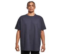 BY102 Build Your Brand schweres T-Shirt kurzarm Übergröße Navy 5XL