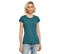 Build Your Brand Damen BB012-Ladies Basic Tee T-Shirt, Teal, S