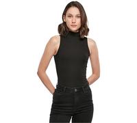 Build Your Brand Ladies Sleeveless Turtleneck Body in Gr. XL in Schwarz
